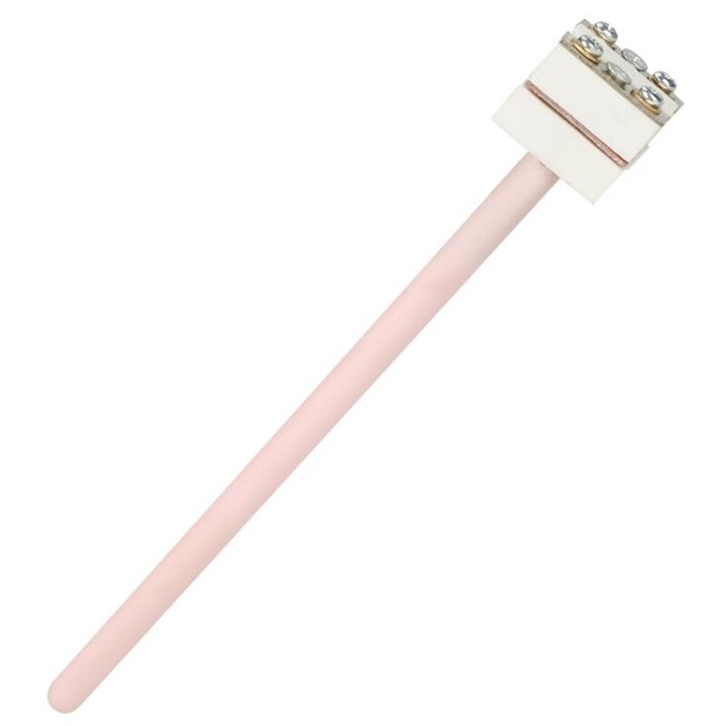 Thermoelement WRP100 S Typ Rhodium Thermoelement Hitzebeständiger Temperatursensor Sonde 99 Korundporzellanrohr 500 mm für Klimaanlagen (250mm