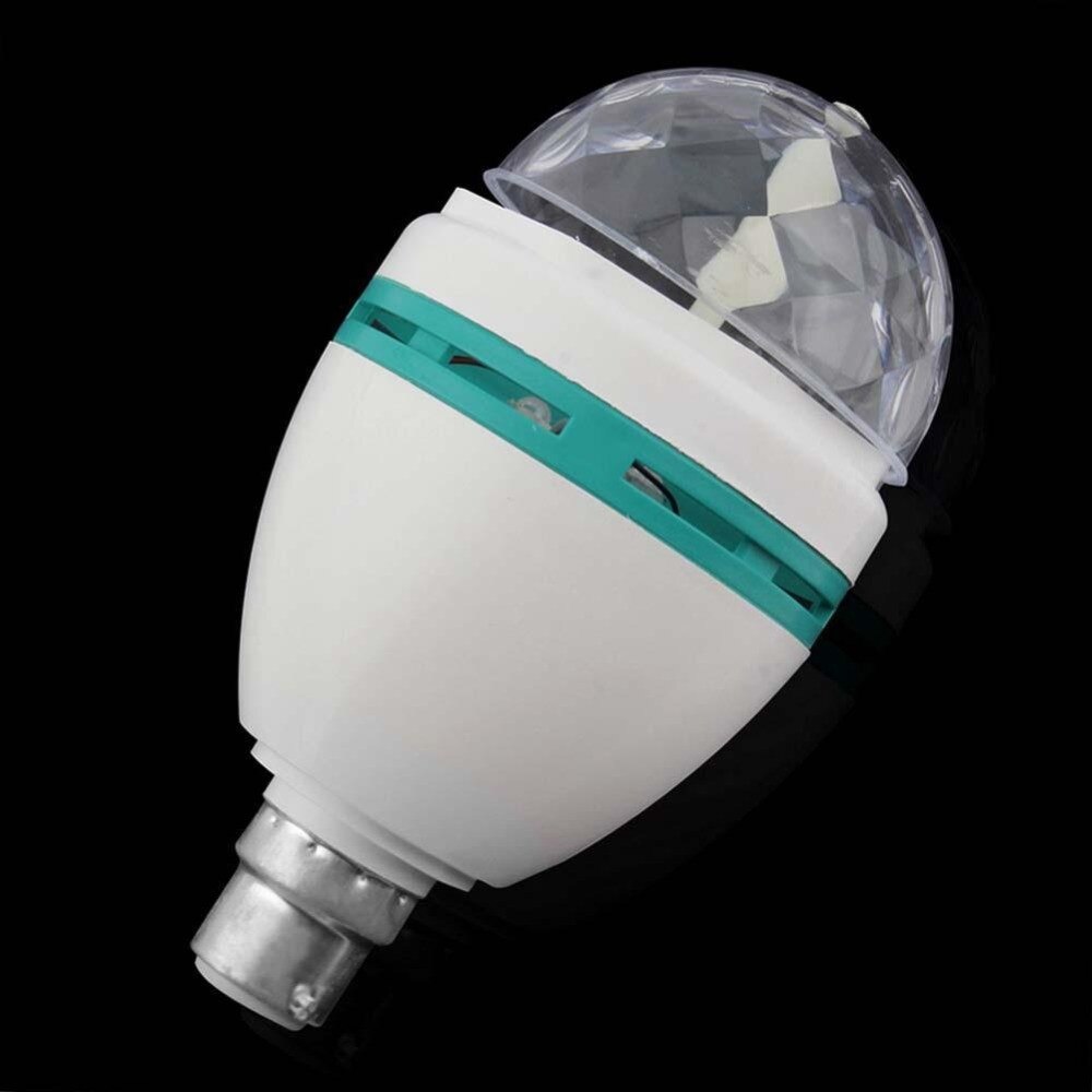 E27 Rgb bombilla Led para lámpara magia proyector de Color rotación automática de luz de la etapa para Bar Ktv Disco # T2P