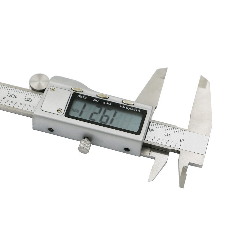 Stainless Steel Vernier Digital Caliper 6 "150mm Measuring Tool instrument pied a coulisse mesure outil Metal Vernier Calipers