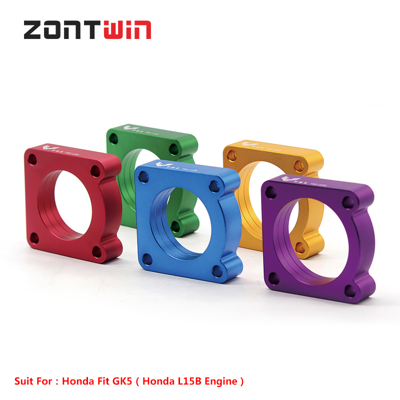 Forged Aluminum Alloy 6061-T6 Throttle Vortex Intake Gasket for Honda L15B Engine FIT GK5