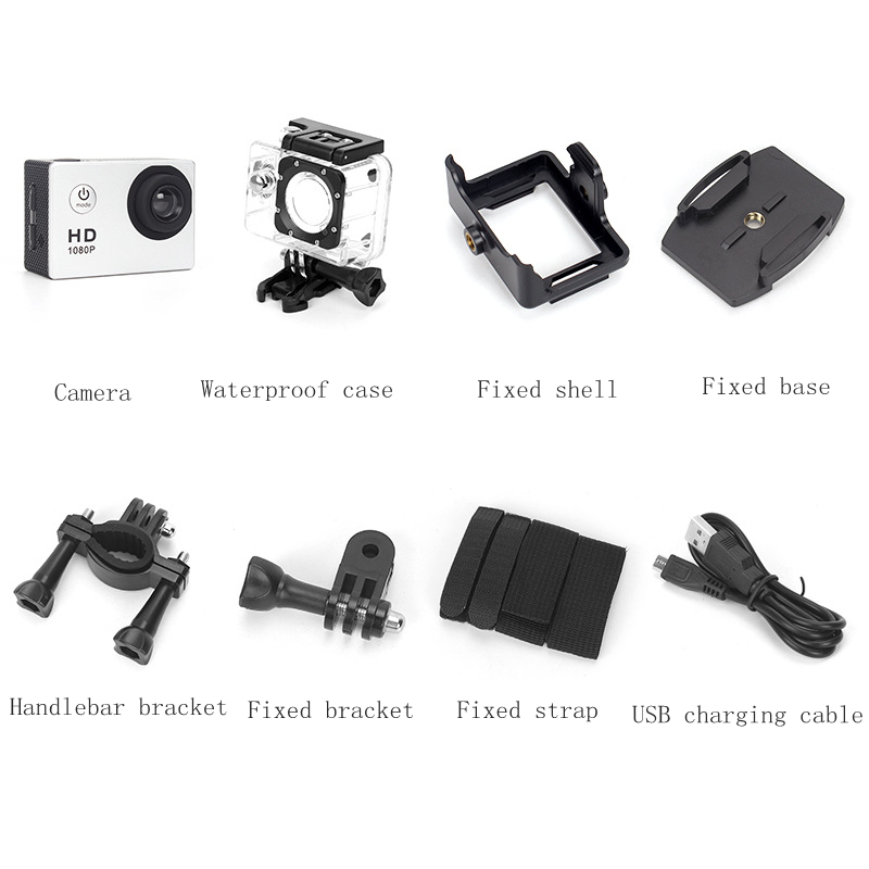 LMoDri Motorfiets Dash Sport Actie Vedio Camera Motorbike DVR Full HD 30m Waterdichte