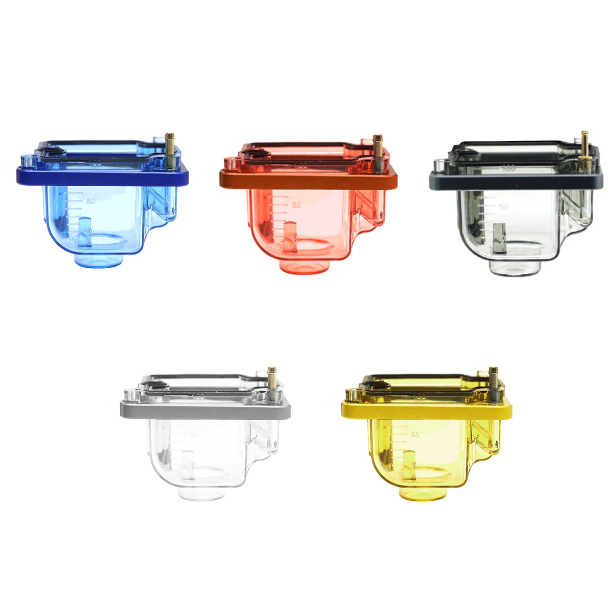 ZSDTRP-cuenco flotador de carburador PWK PZ, taza de aceite transparente con cámara Comp para PWK I/II/III PWK IV/PZ26 KSR EVO/27/30/32 carburadores