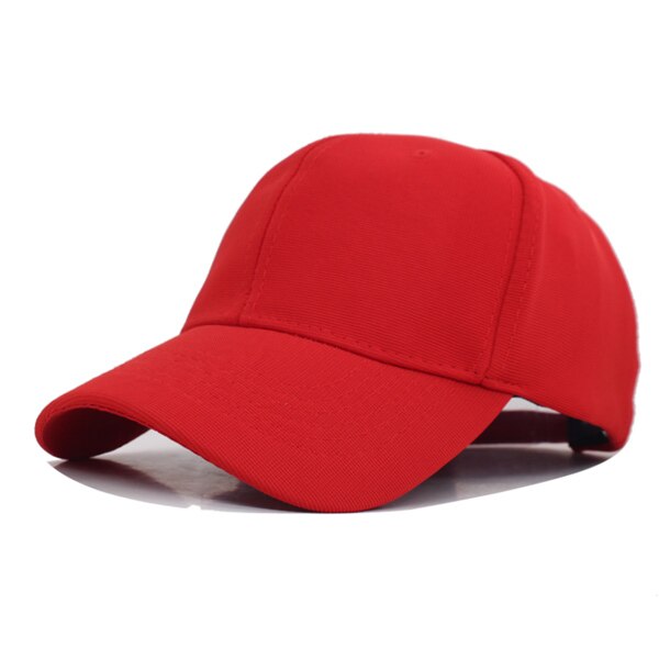 Casquette de Baseball pour Homme et Femme, à Rabat, Chapeau de , Accessoire pour Sportif et Camionneur, Collection: red