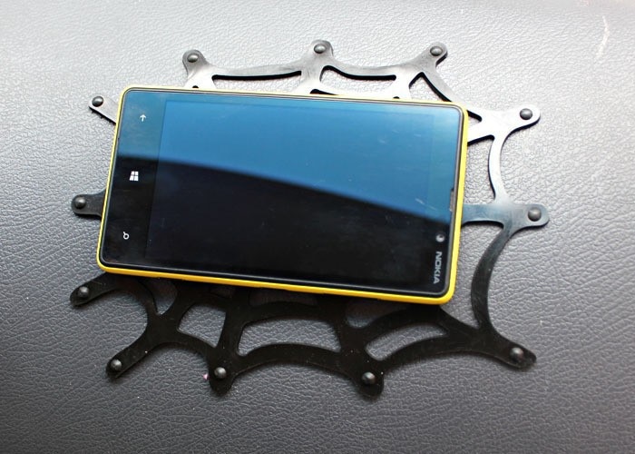 MP4 Ipod Nano Touch Iphone Mobiele Telefoon Pad In Autohouder Kleverige Pad spider Gadget Mat