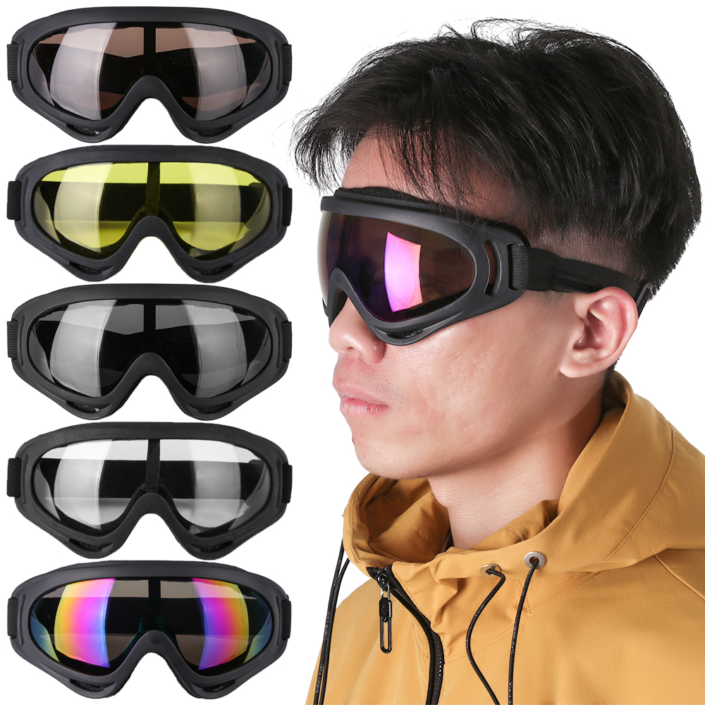1 Pc Unisex Skiën Bril Winter Winddicht Goggles Eyewear Ski Stofdicht Lens Zonnebril Outdoor Sport Fietsen Frame Glazen