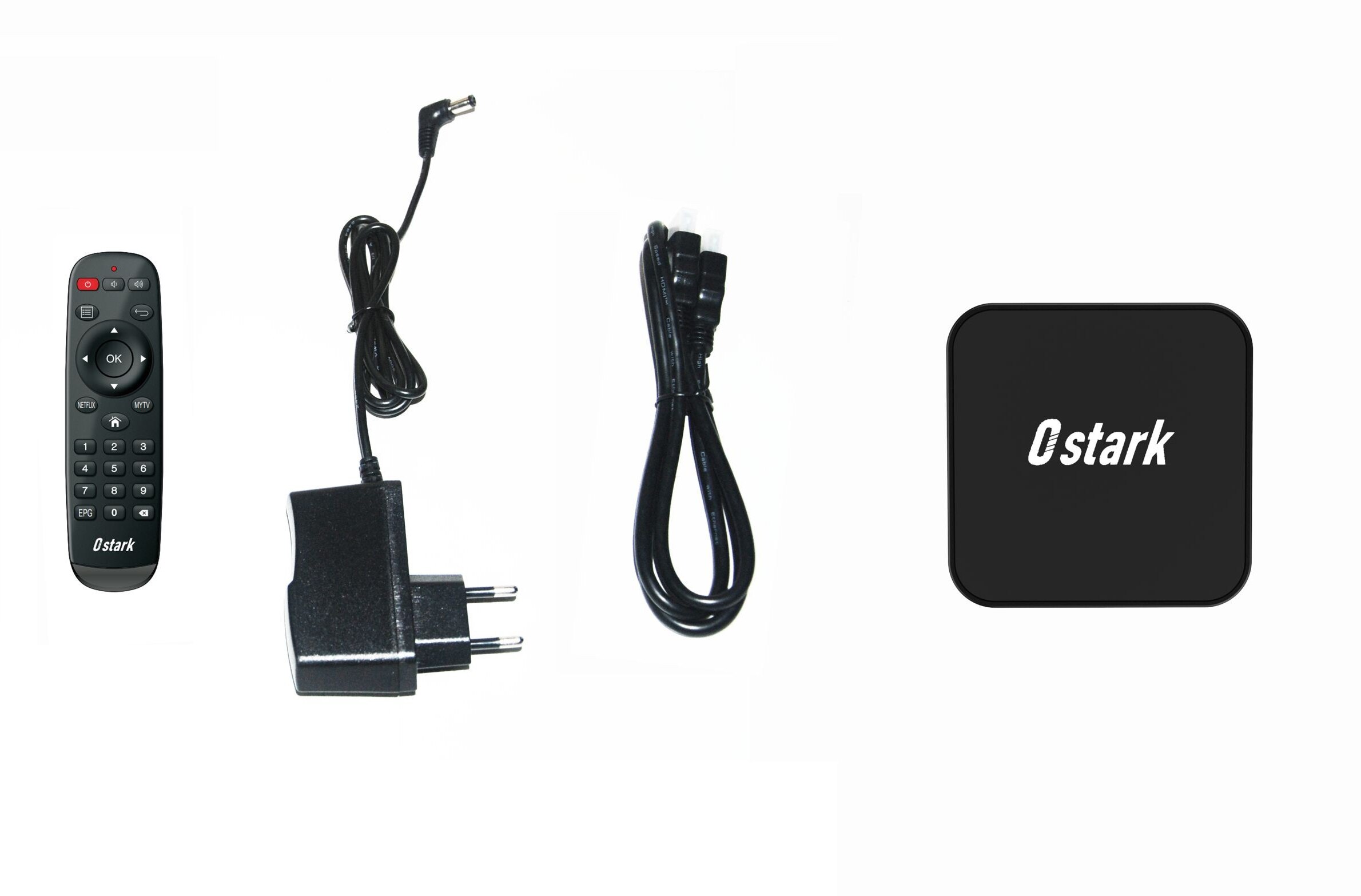 Linux Box Ostark Linux Stalker 4K OTL support stalker wifi ethernet Media Player box from Spain NO APP added only TV-Box