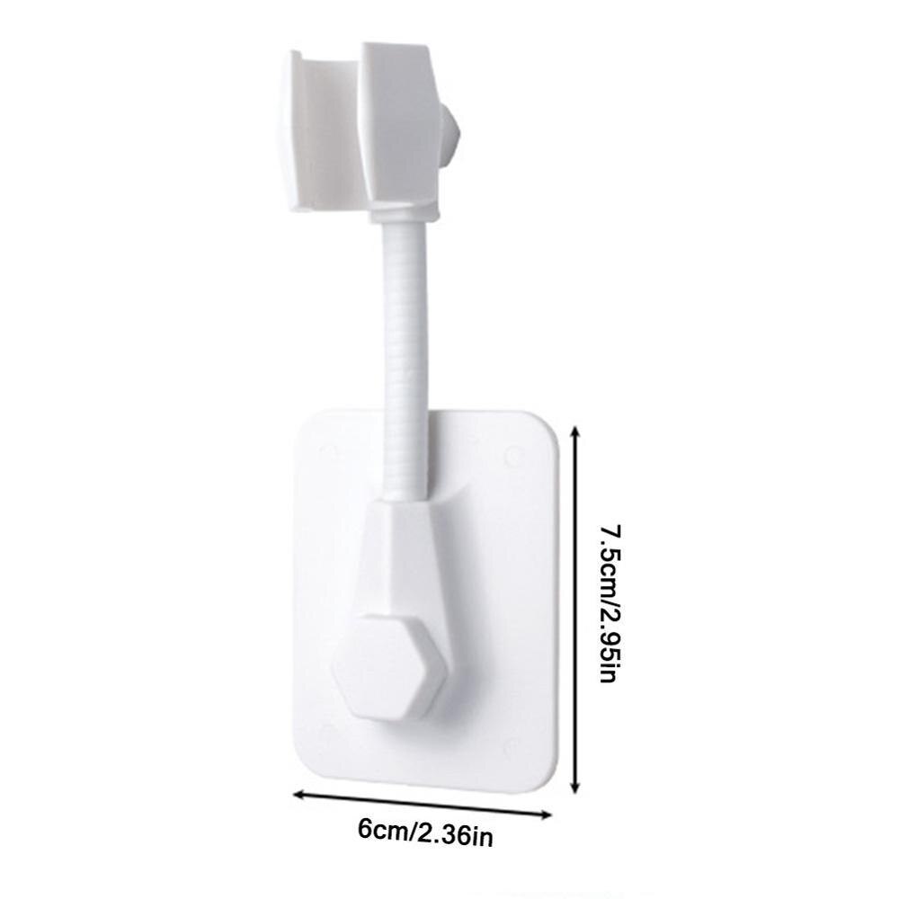 Faucet Shower Bracket Adjustable Nozzle punch-free Shower Nozzle Base Shelf