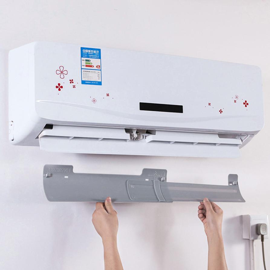 Air Conditioner Wind Shield Cold Wind Gas Deflectors Anti Direct Blowing Baffle 7.27