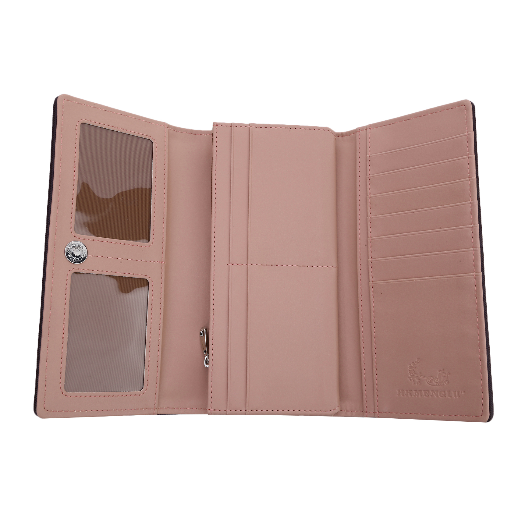 Ladies Wallet Bowknot PU Long Wallet Women Coin Purse
