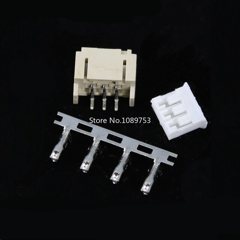 10Sets PH2.0 Connector 2.0mm Vertical / Horizontal SMD Pin Header 2/3/4/5/6/7/8P ( Plug male + Female + Terminal ) Kit