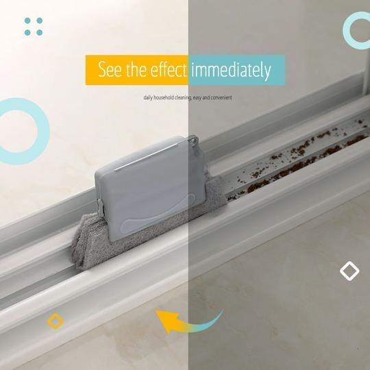 Fensternut-Reinigungsbürste – Praktisches Set Für Fensterschienen, Fliesenfugen & Jalousien