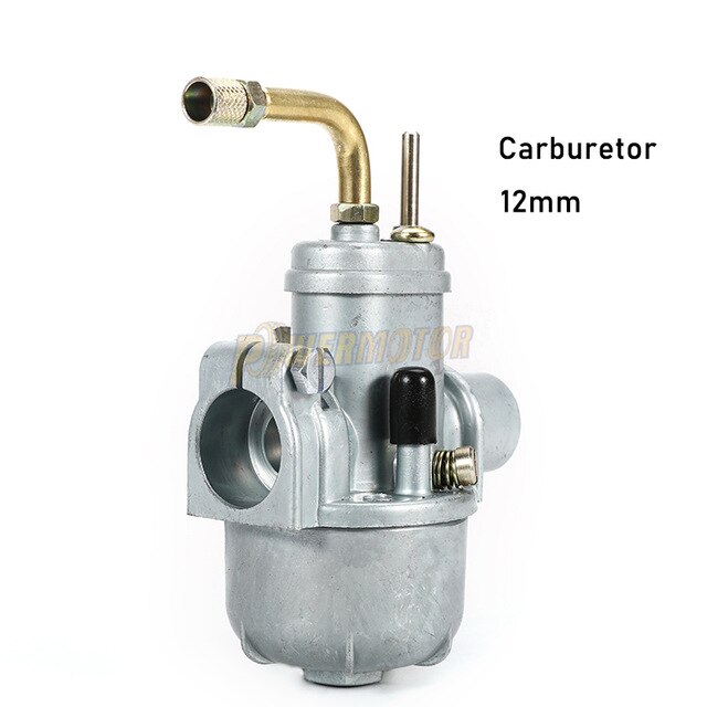Motorcykel 12mm 15mm 17mm 19mm 21mm phbg puch carburador sort racerkarburator carb 2- takt til yamaha ktm puch zuma atv bws: Puk 12mm