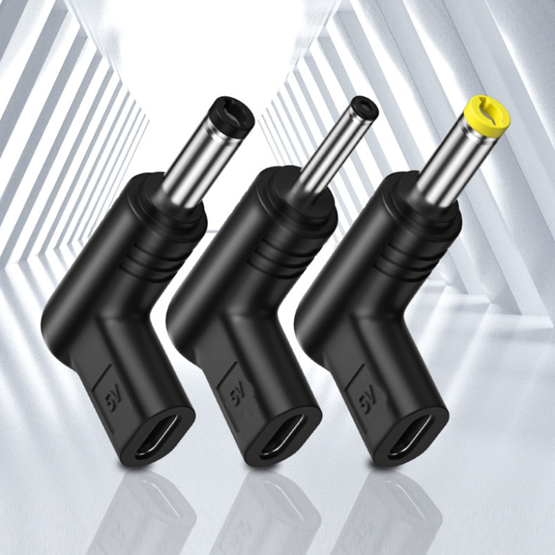 adapter USB rodzaj-C na złącze zasilania DC 5V, żeńskie USB-C na męskie złącze DC robić routera, oświetlenia doprowadziło i głośnika