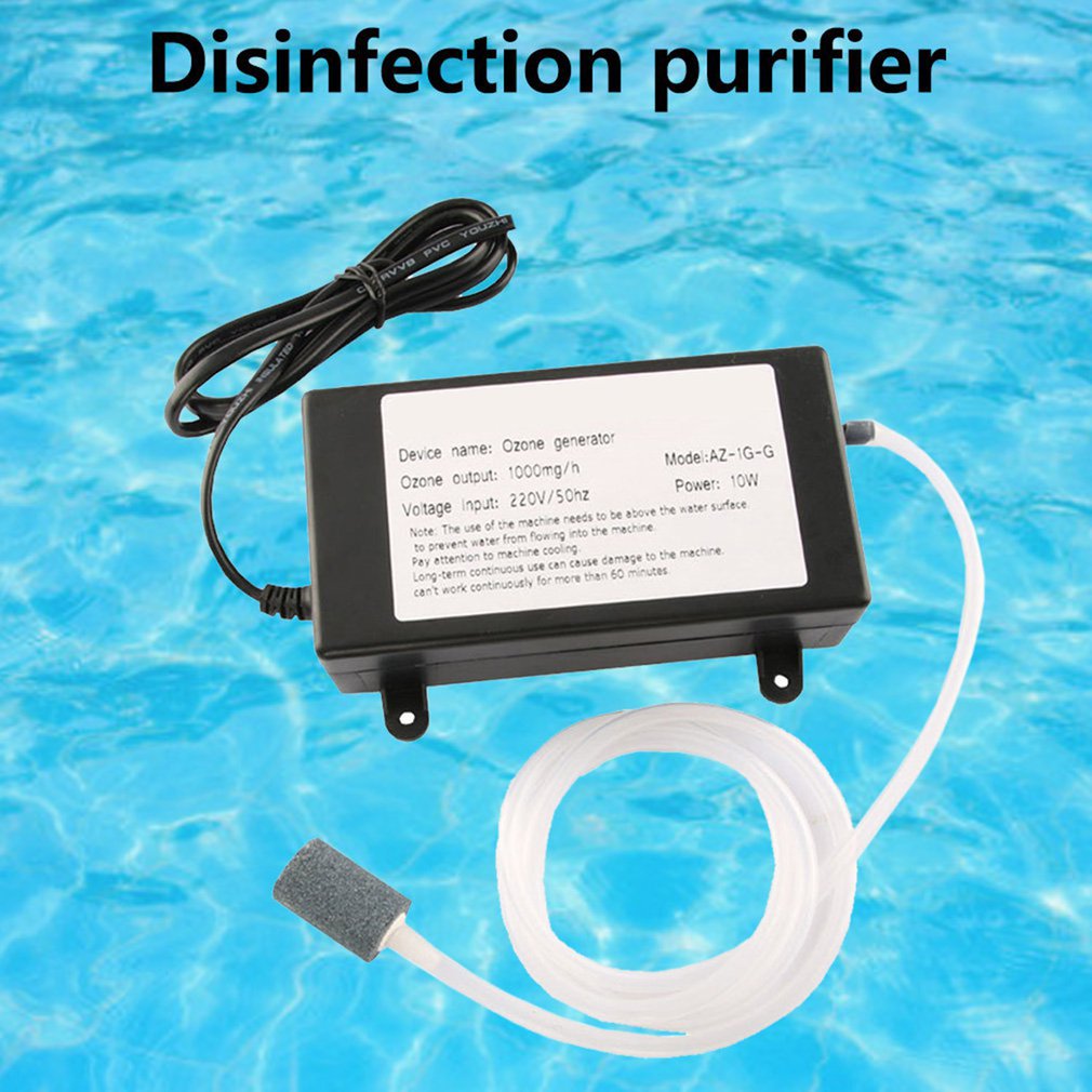 1000Mg Ozone Generator Portable Ozone Generator Water And Air Disinfection Purifier Sterilizing Fruit Vegetable Sterilizer