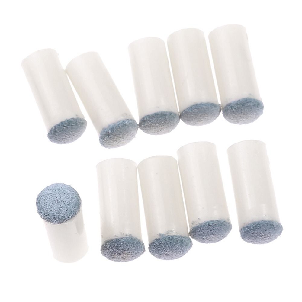 10 stk./pakke 9/10/11/12/13mm billardkøspidser spidsbeskytter plastik poolkø-udskiftningsdæksel snookertilbehør holdbart