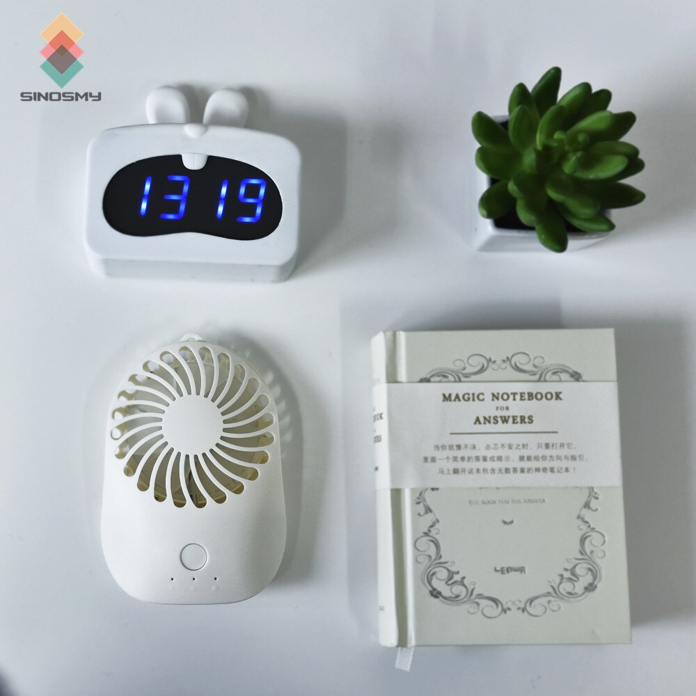 Oplaadbare Mini Handige Usb Fan: White