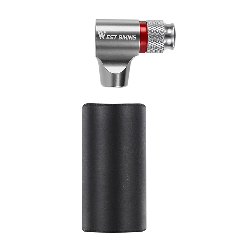 Fiets Snelle Opblaasbare Fles Racefiets Draagbare Antivries CO2 Gas Cilinder Mountainbike CO2 Opblaasbare Mond: 04 Pump mouth