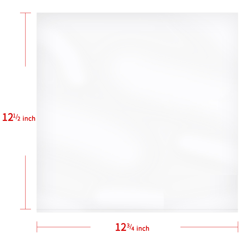 Record Outer Sleeves - 30 Pack - 6.7 Mil Thick Clear Plastic Vinyl Record Covers for 12" LPs