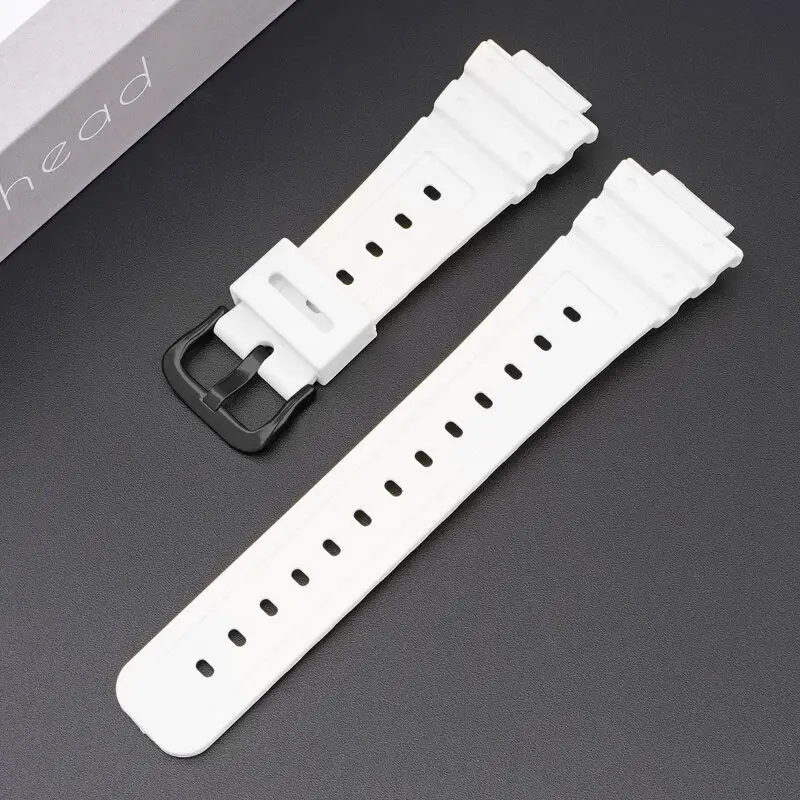 Gummi-Uhrenarmbänder für Casio DW6900 GA2100 GM2100. Hochwertiges Sport-Silikon-Uhrenarmband für DW5600-Serie, Uhrenzubehör: rauchiges Lila