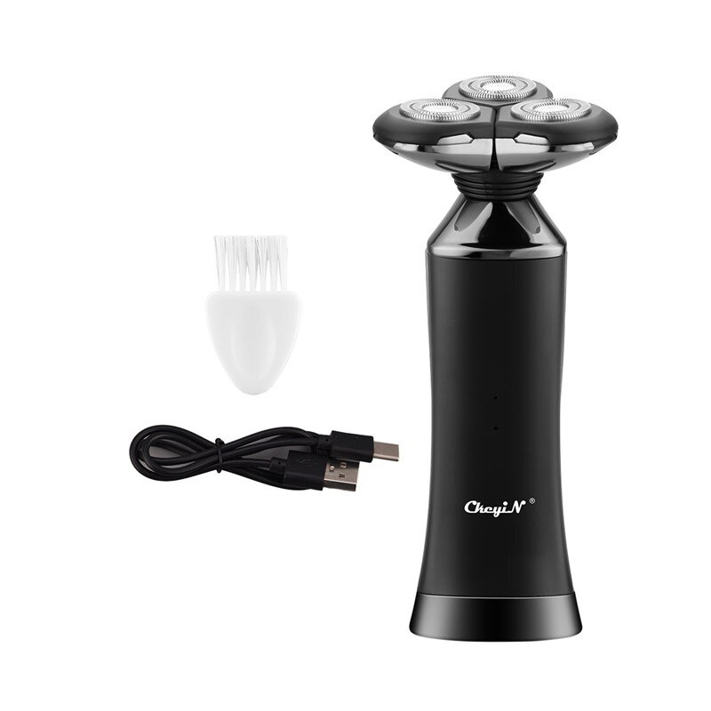 Washable USB Rechargeable Electric Shaver 3D Floating Triple Blade Electric Razor Face Care Shaving Machine Men Beard Razor