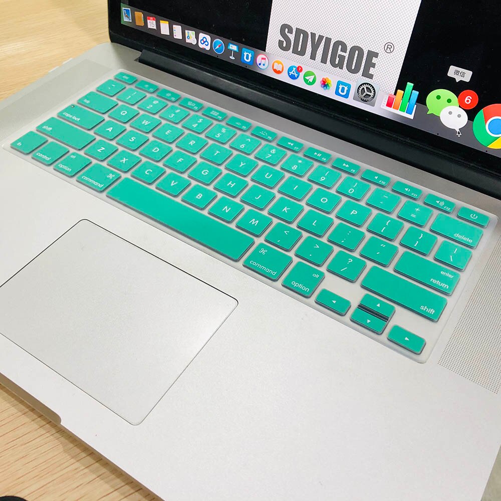 Laptop keyboard cover for macbook air 13inch model A1466 A1369 U.S. Edition Us-Enter English text Keyboard protective film: G