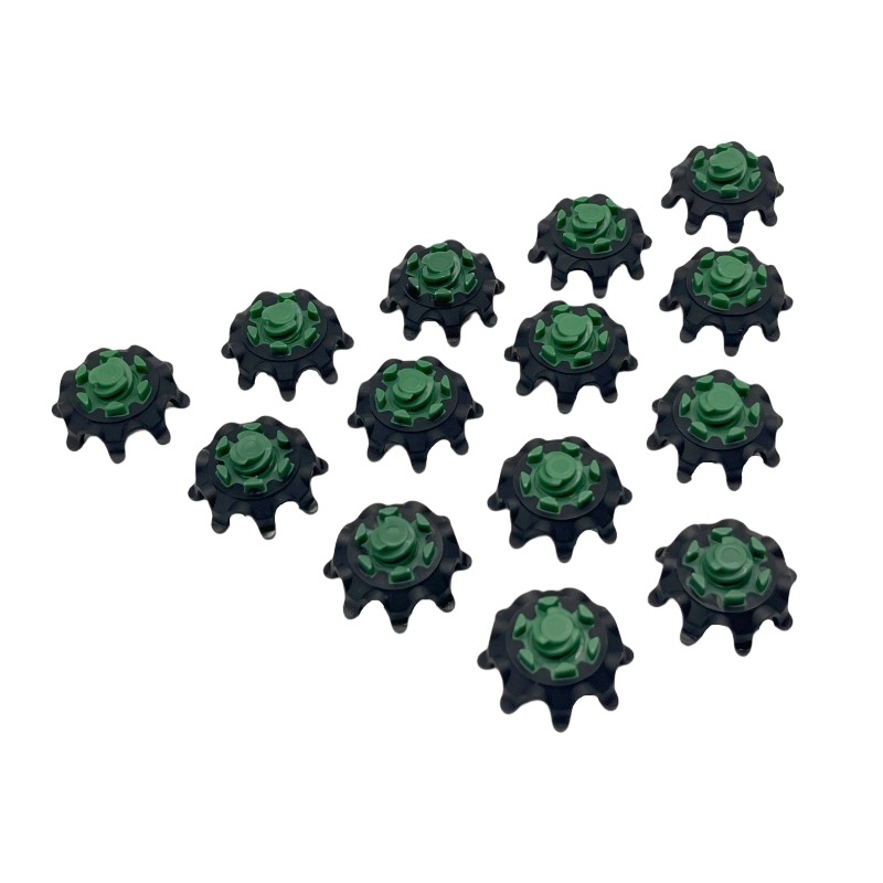 14 Stuks Golf Spikes Golf Fast-Wist Studs Schoenplaten Golfschoenen Voor Footjoy Comfortabele Fast-Wist Golf Accessoires: green