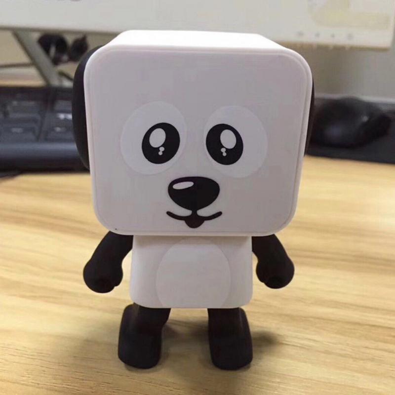 Wireless Swing Dog Bluetooth Speaker Stereo Bass Portable Loudspeaker Box Small Dog Intelligent Dancing