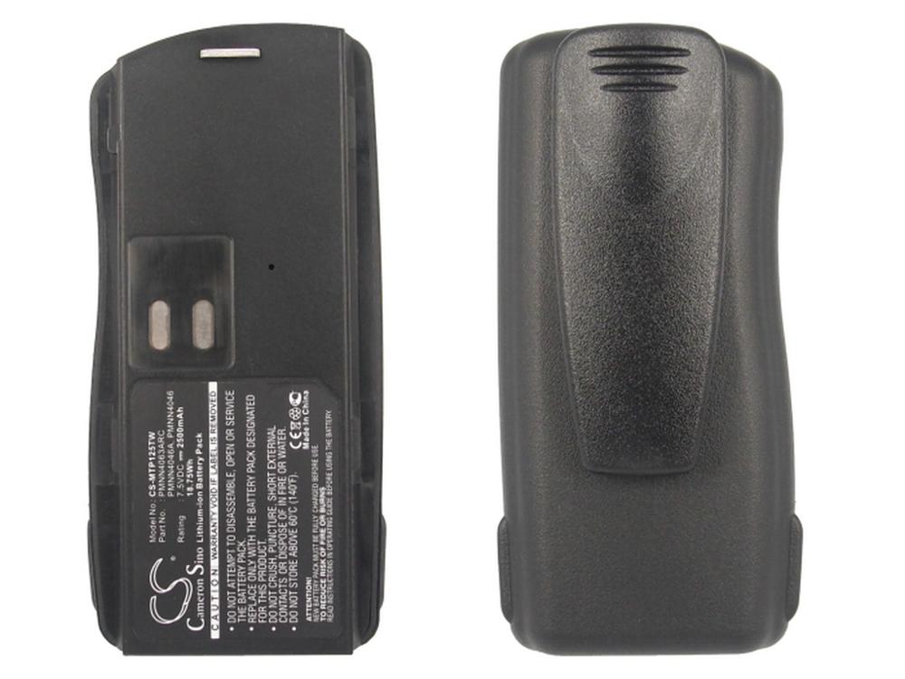 Cameron Sino Battery for Motorola GP2000 GP2000s SP66 GP2100 CP125 AXU4100 Replacement PMNN4046 PMNN4046A 2500mAh
