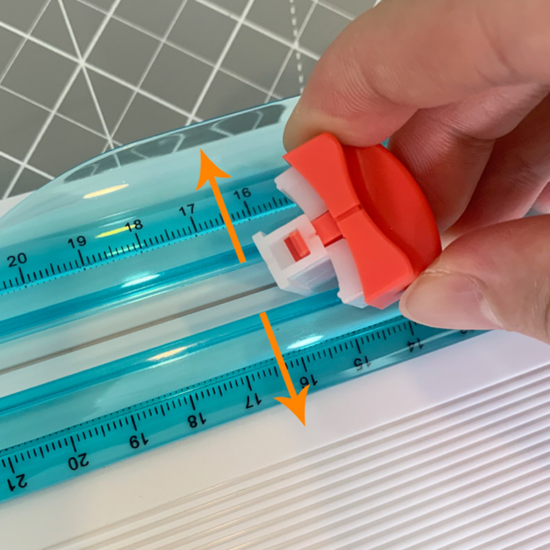 1-3 stk papirtrimmer udskiftningsblade til  a4 papirtrimmer scoringstavler håndværkspapirskærerblade orange/sort