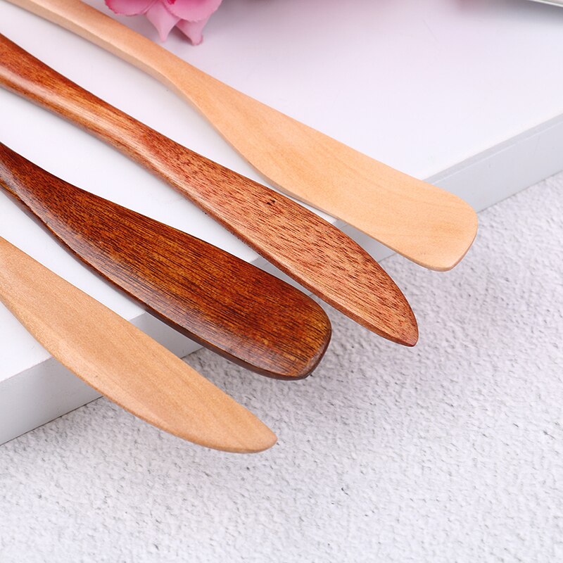 1pc knivstil trämask japan smörkniv marmeladkniv middagsknivar servis med tjockt handtag