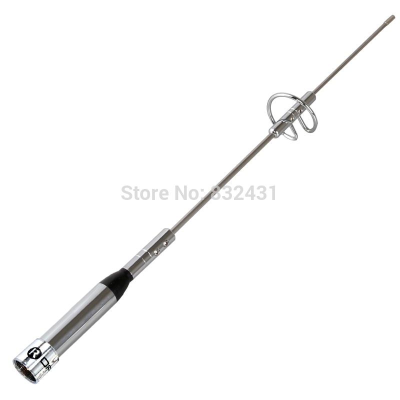 Antenne VHF UHF Voiture - Double Bande 136-174MHz/400-460MHz Avec Base Magnétique