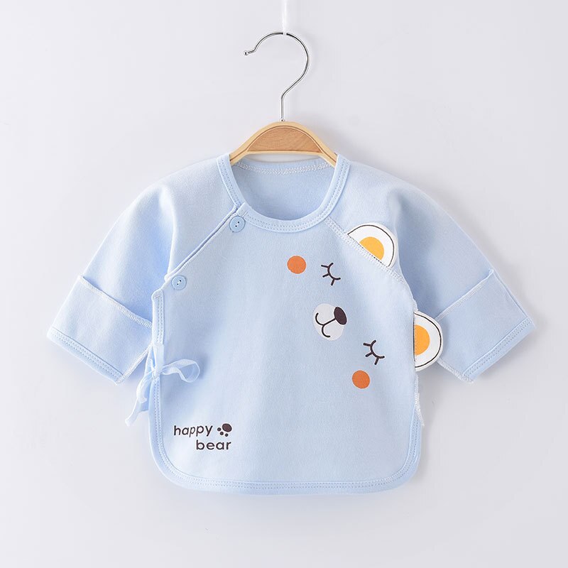 Pasgeboren Baby Kleding Baby Jongens Meisjes Ondergoed T Shirts Lange Mouwen 100% Katoenen Baby T-shirt Kleding Peuter Meisjes Ondergoed