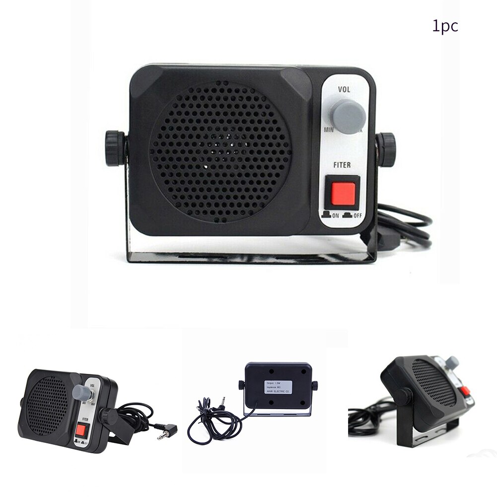 Altavoz externo portátil para YAESU y ICOM, dispositivo electrónico de sonido fácil de usar con tornillos, montaje en vehículo, TS 650