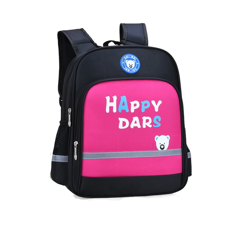 heißer Neue Kinder Schule Taschen für Jugendliche Jungen Mädchen Große Kapazität Schule Rucksack Wasserdichte Satchel Kinder Buch Tasche Mochila: Rose red large