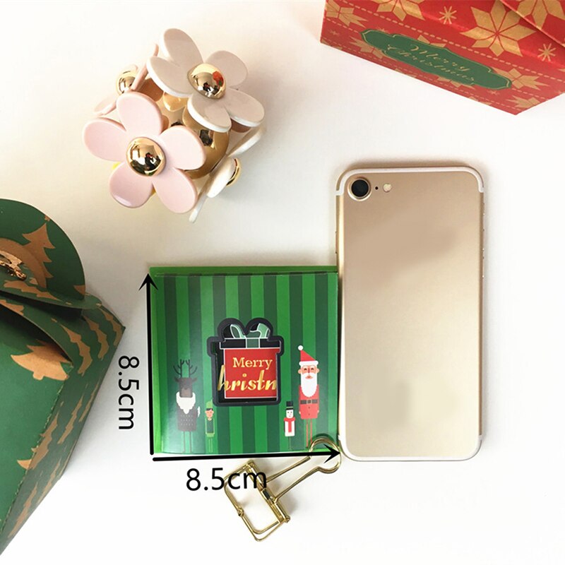 10pcs Merry Christmas Small Greeting Cards Kids Mini Christmas Greeting Cards Year Postcard Card Xmas Party