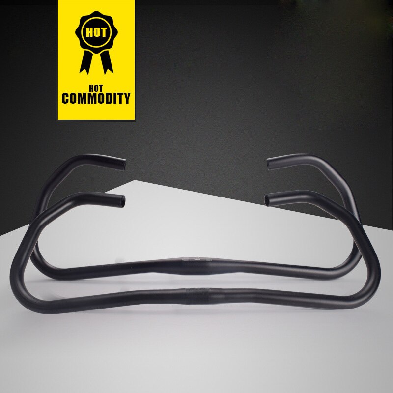 Guidon de vélo haute résistance 6061 en alliage d'aluminium reste guidon corne corne pliage poignée modification accessoires