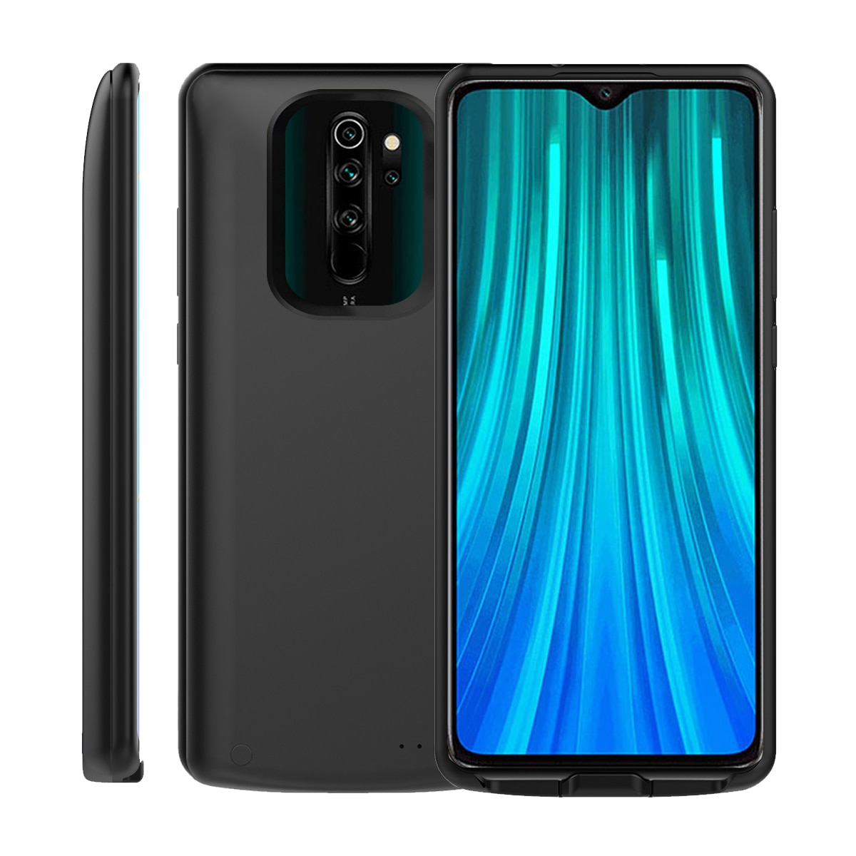 Für Xiaomi Redmi Hinweis 8 Pro Batterie Ladegerät Fall 6500mAh Backup-Lade Power Bank Abdeckung Redmi Hinweis 8 pro Fall Batterie