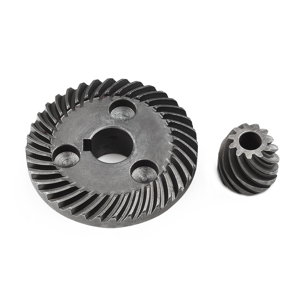 Ersatz Spirale Kegelrad Winkelschleifer Ring Set Silber Ersatzzubehör Werkzeuge 2 Stück für Makita 9553 Metallteile