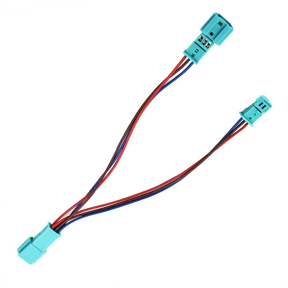 1pc Auto Getränkehalter FÜHRTE Umgebungs Licht AC/Radio Adapter Y Kabel Für BMW F30 F31 F32 F33 F34 f36 F80 F82 F83 M3 M4 Y-adapter Kabel