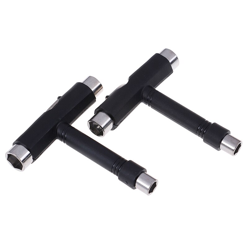 2 pieces/set of multifunctional skateboard and roller skating T tool all-in-one spanner high repair tool