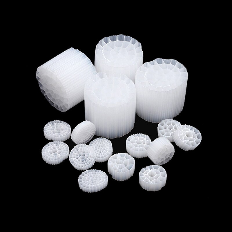 K1 K2 K3 Moving Bed Bio Filter Media Filtratie Aquarium Aquarium Koi Vijver Plastic Biochemische Filter Media