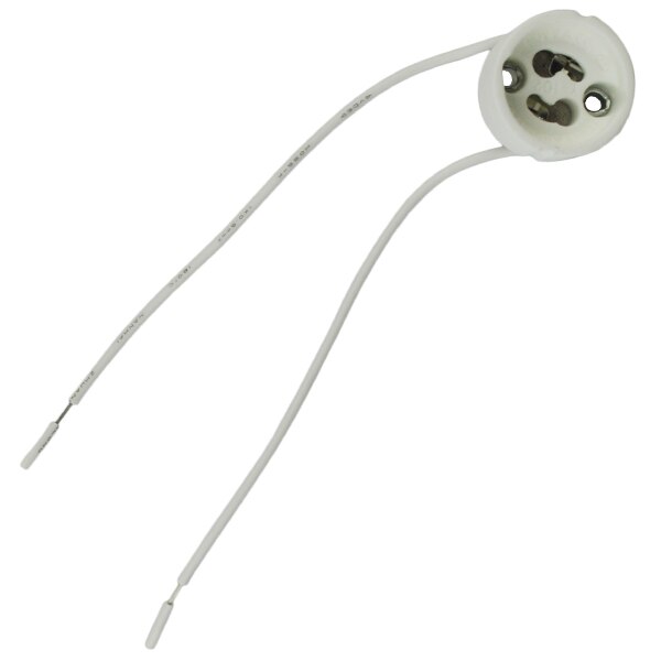 Presa Gu10 Con Cavo Per Lampade LED E Alogene Cornice Di Montaggio Gu10 Led Set Da 10 Ceramica Classica 93744241 - Foto 9