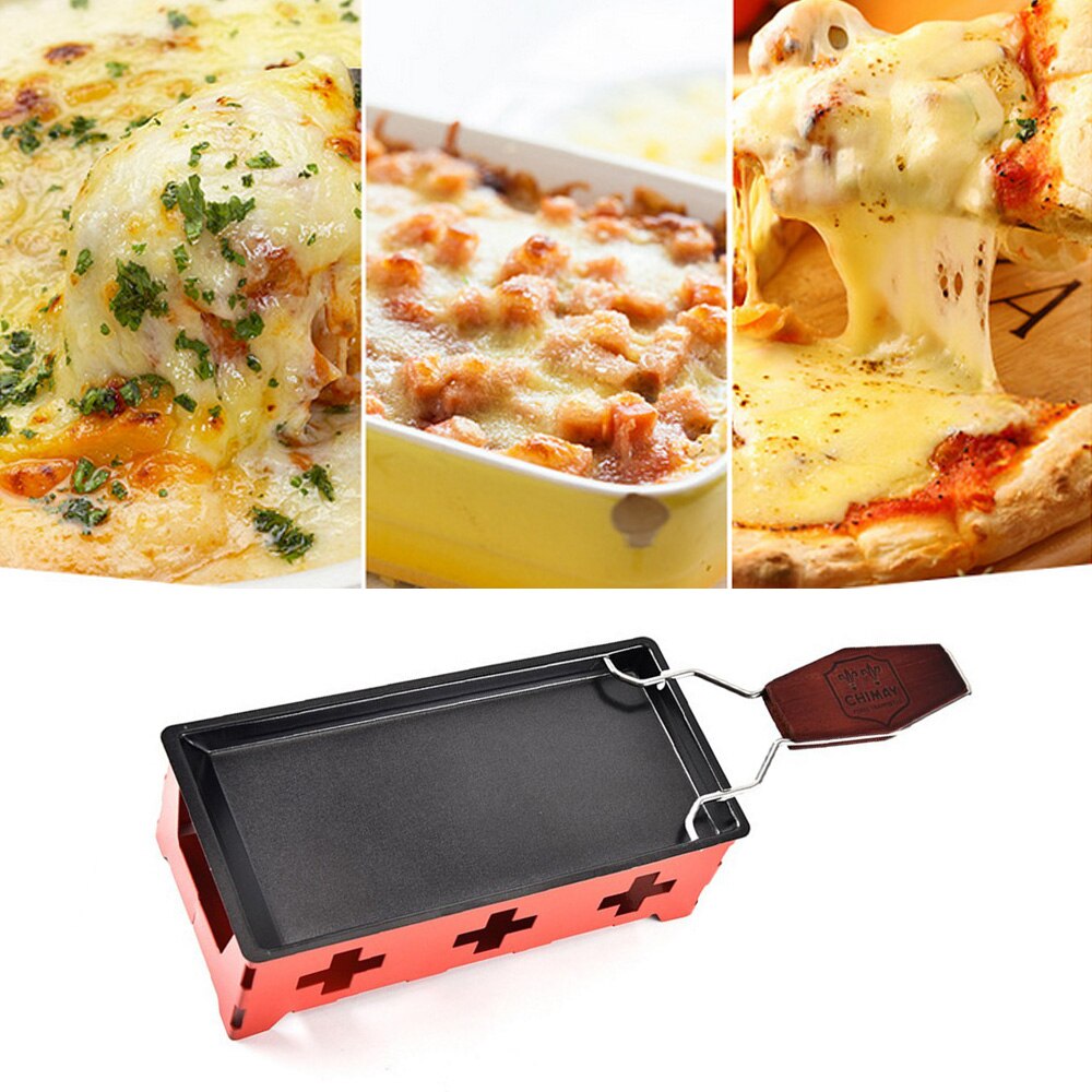 grille ikke-pinne ostgriller sett mini grille ost bakt jern ovn smelteverk ost panne skuff kjøkkenutstyr