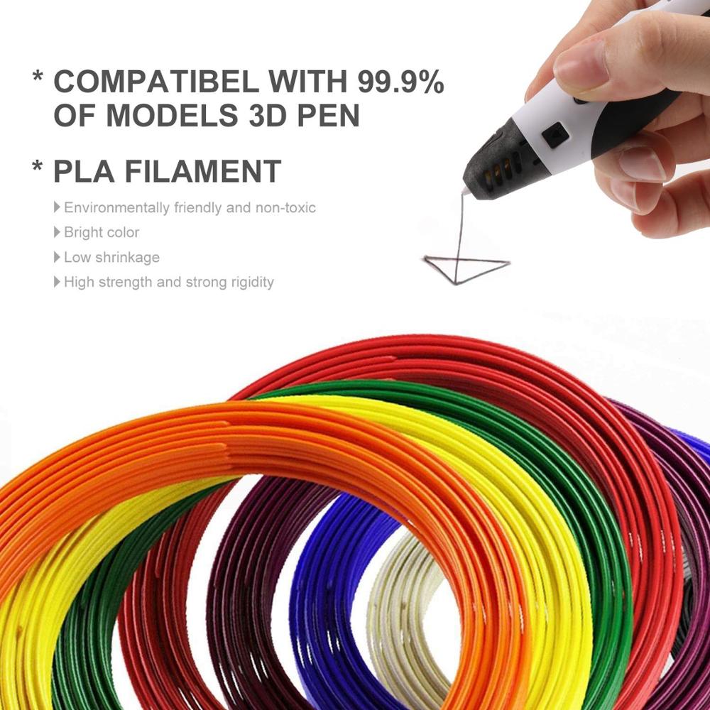 Sunlu Pla Filament 5 Meter Testen Filament Willekeurige Kleuren Gratis Milieuvriendelijke Pla Filament