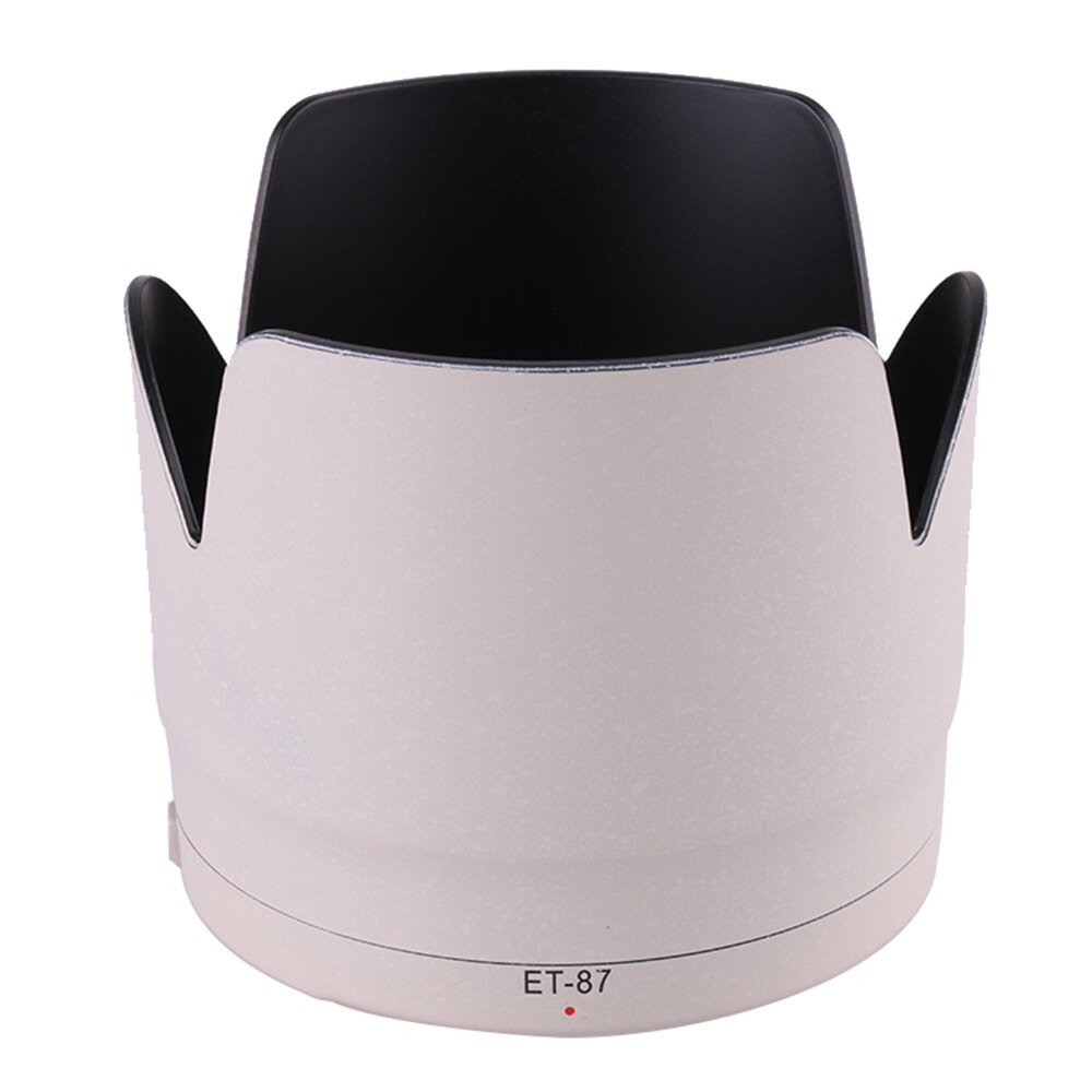 White ET-87 ET87 Camera Lens Hood for Canon EF 70-200mm f/2.8L IS II USM Camera Lens Protector Accessories