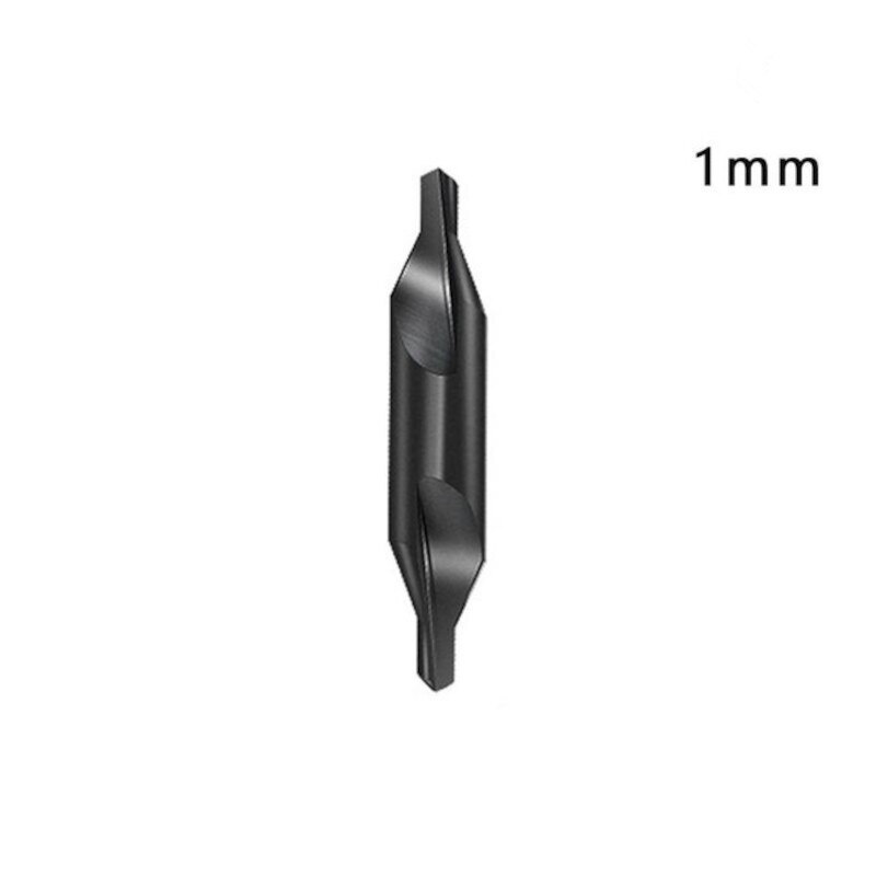 1.0-8mm højhastighedsstål centerbor forsænket metalbearbejdning spiralstilling hulbore hulskærer bore håndværktøj: 1mm
