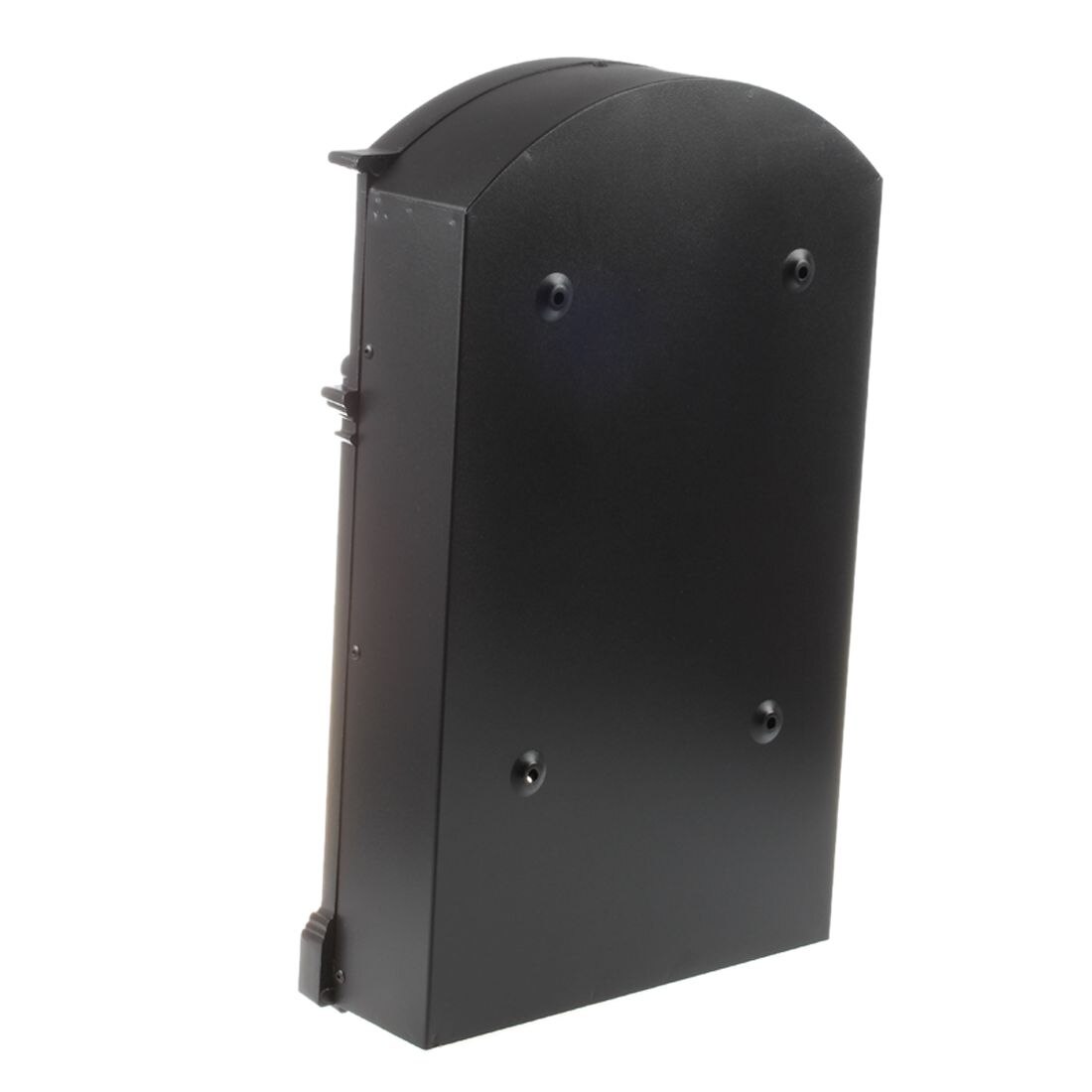 Heavy Duty Black Aluminium Lockable Secure Mail Letter Post Box Letterbox