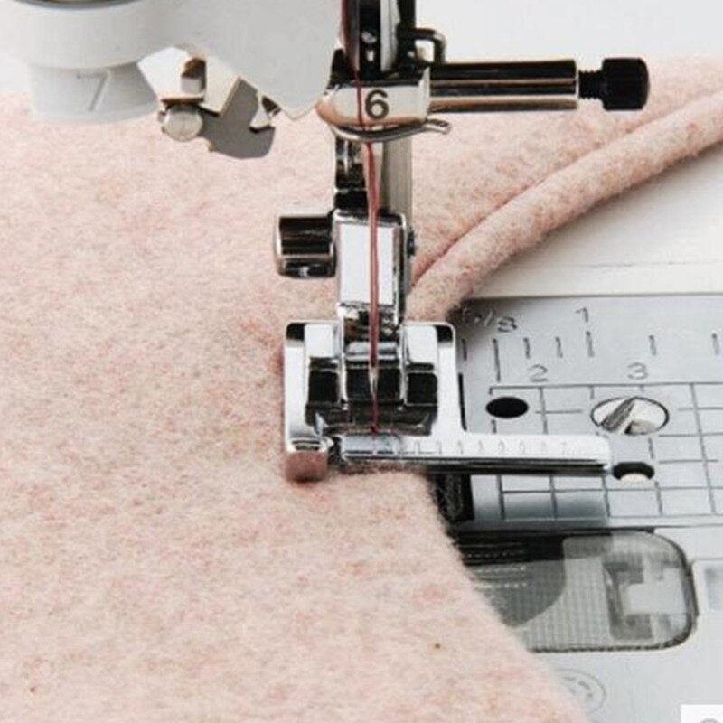Patchwork Ruler Sewing Presser Foot 1/4" Quilting Quilting Ruler Template for All Domestic Singer,Brother patchwork ruler: 9913