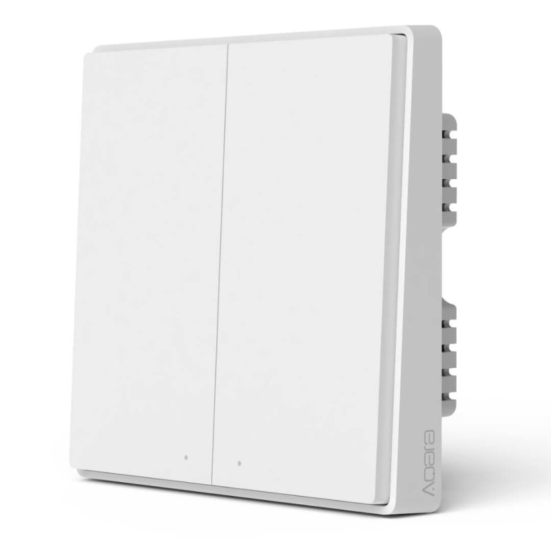 Aqara Mijia Zigbee interrupteur mural intelligent D1 interrupteur de télécommande sans fil Via l'application Smartphone pour Xiaomi Mijia maison intelligente