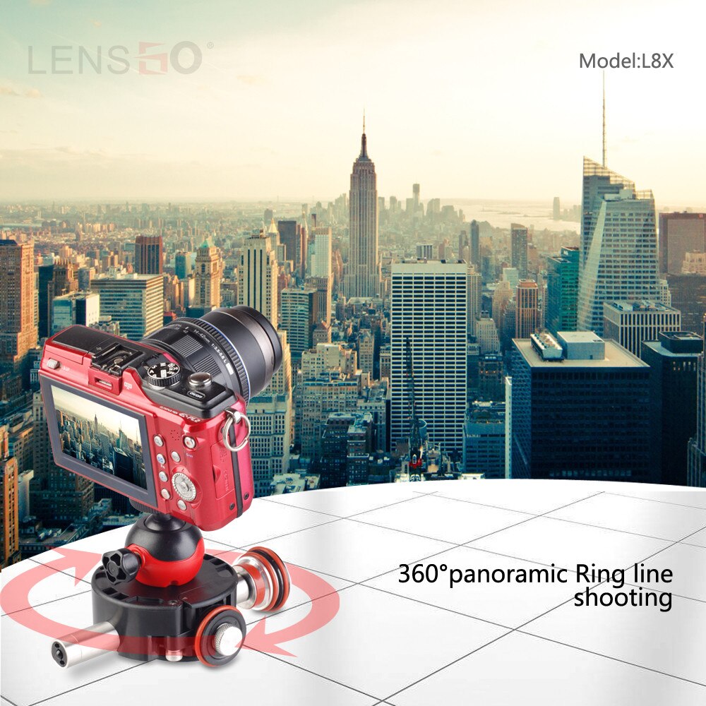 LENSGO L8X Afstandsbediening Camera Video Gemotoriseerde Elektrische Slider Motor Dolly Truck voor Nikon Canon DSLR DV Movie Vlogging Gear